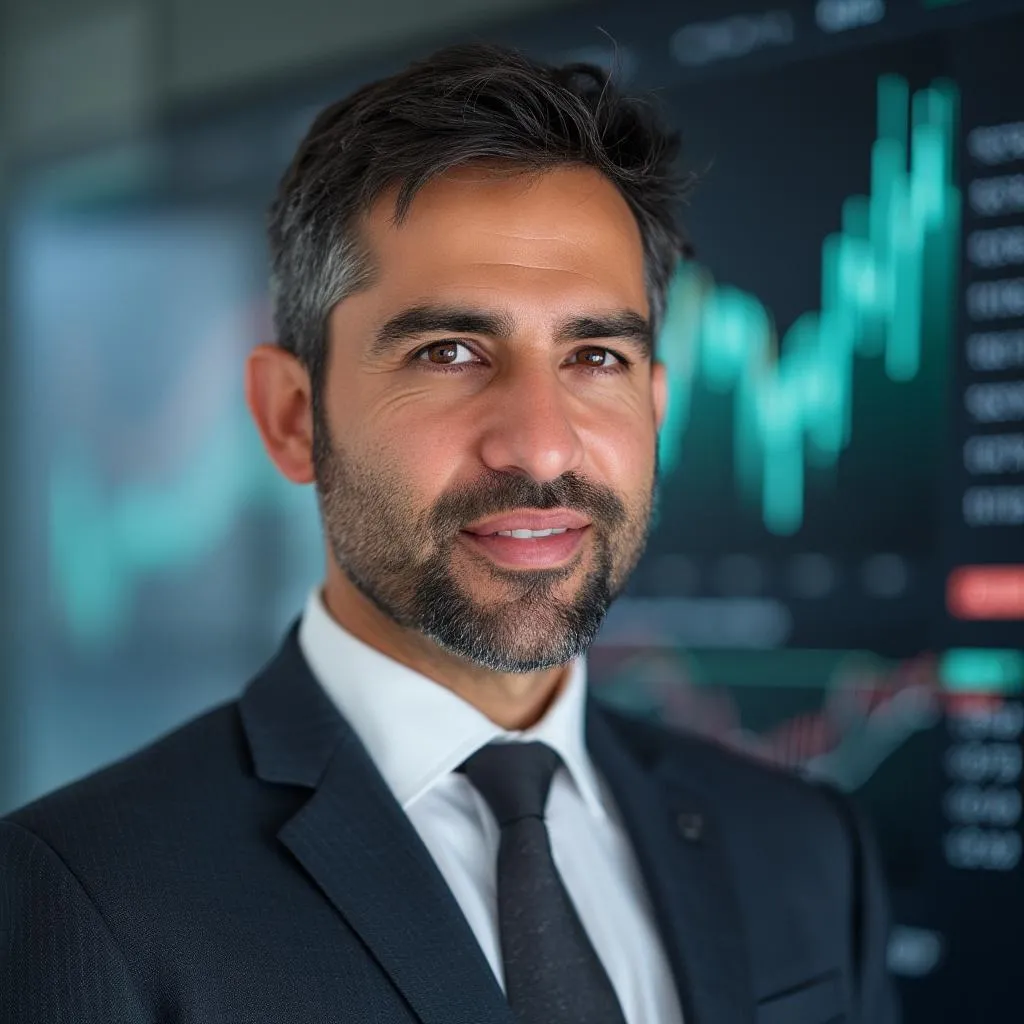 Retrato de Martín Herrera, Director de Inversiones